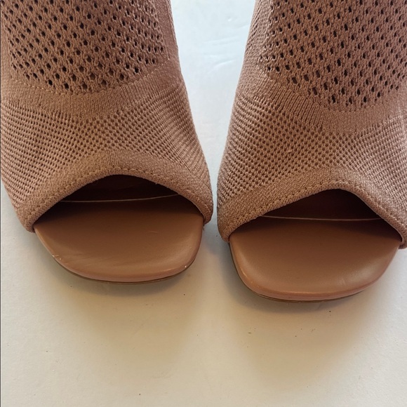 Steve Madden Pink Mesh Heeled Boots - Picture 5 of 12